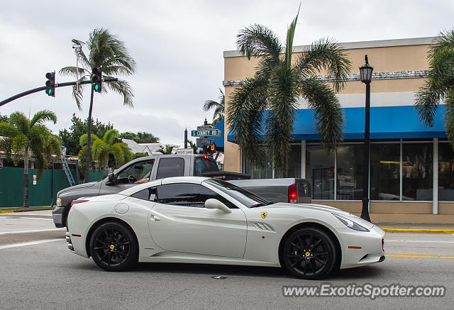 Ferrari California spotted in Palm Beach, Florida