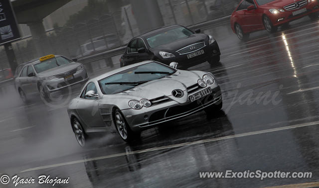 Mercedes SLR spotted in Dubai, United Arab Emirates