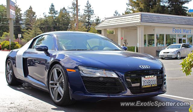 Audi R8 spotted in Cupertino, California