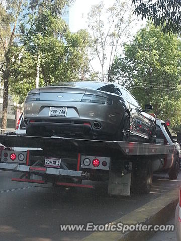 Aston Martin Rapide spotted in Mexico City, Mexico