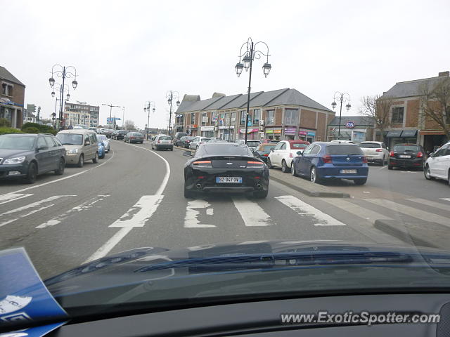 Aston Martin Vantage spotted in Huy, Belgium