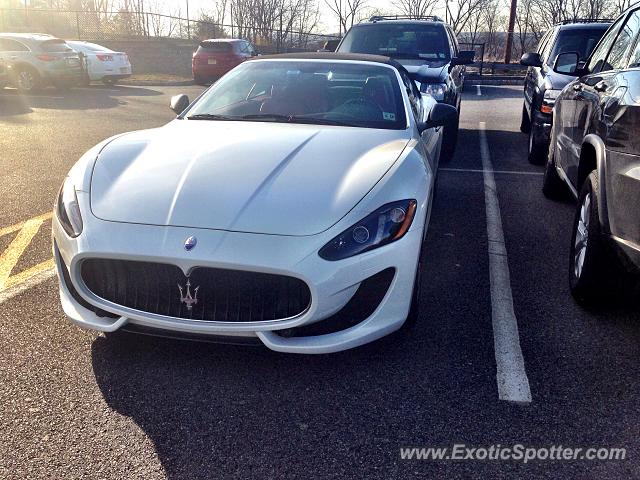 Maserati GranTurismo spotted in Morristown, New Jersey