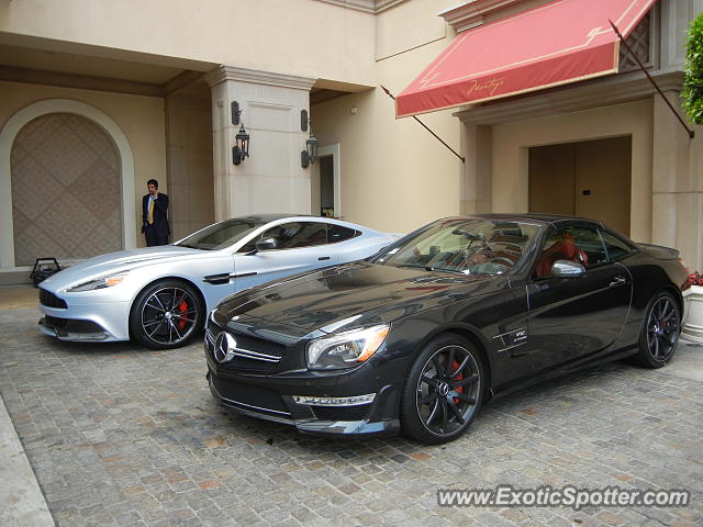 Aston Martin Vanquish spotted in Beverly Hills, California