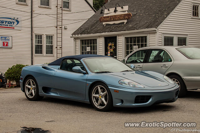 Ferrari 360 Modena spotted in Somewhere, Massachusetts