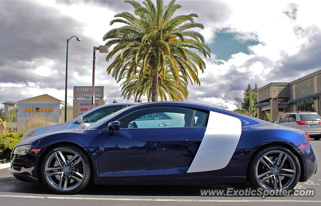 Audi R8 spotted in Cupertino, California
