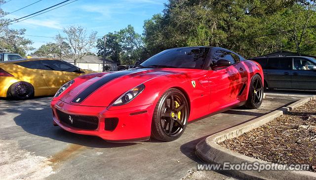 Ferrari 599GTB spotted in Jacksonville, Florida
