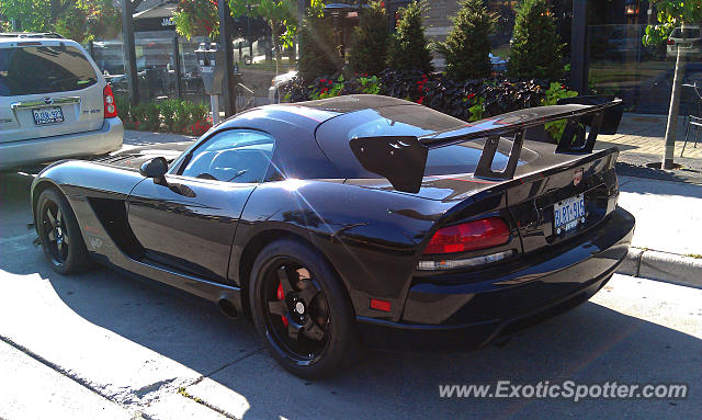 Dodge Viper spotted in London, Ontario, Canada
