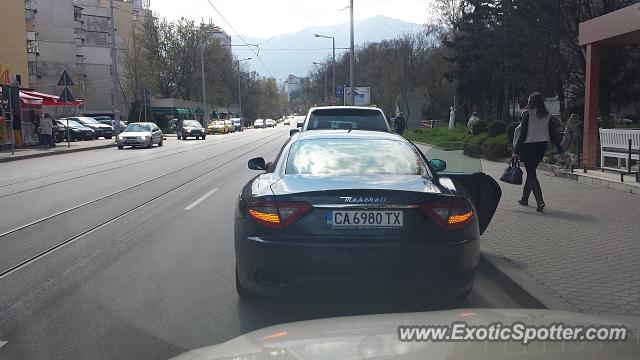 Maserati GranTurismo spotted in Sofia, Bulgaria