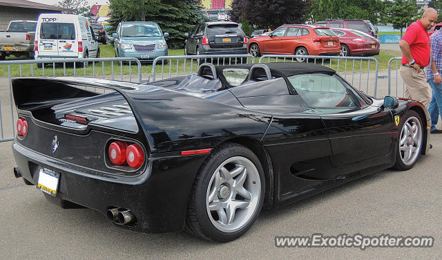 Ferrari F50 spotted in Watkins Glen, New York