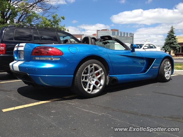 Dodge Viper spotted in Indianapolis, Indiana