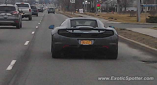 Mclaren MP4-12C spotted in Buffalo, New York