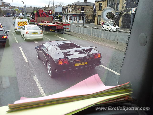 Lamborghini Diablo spotted in Huddersfield, United Kingdom