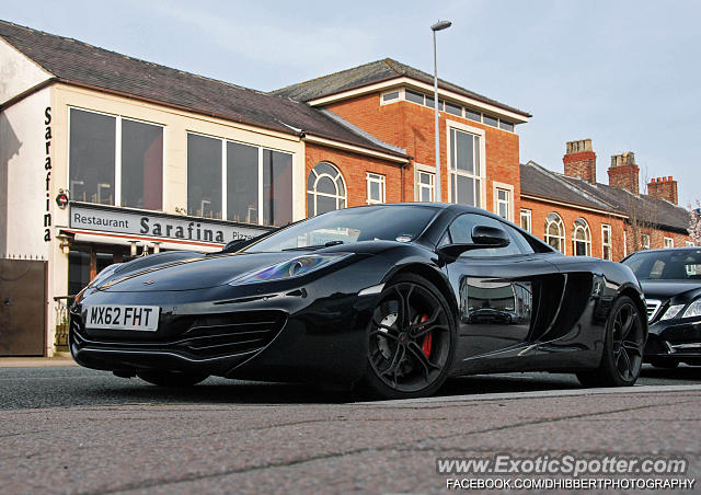 Mclaren MP4-12C spotted in Wilmslow, United Kingdom