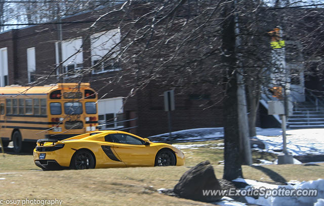 Mclaren MP4-12C spotted in Canton, Ohio