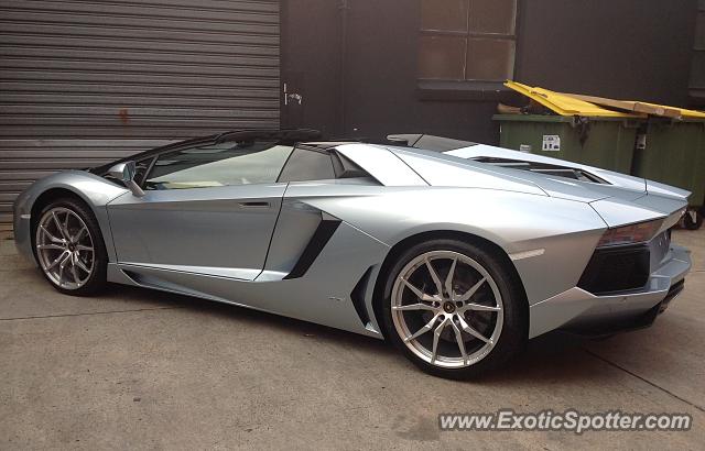 Lamborghini Aventador spotted in Melbourne, Australia