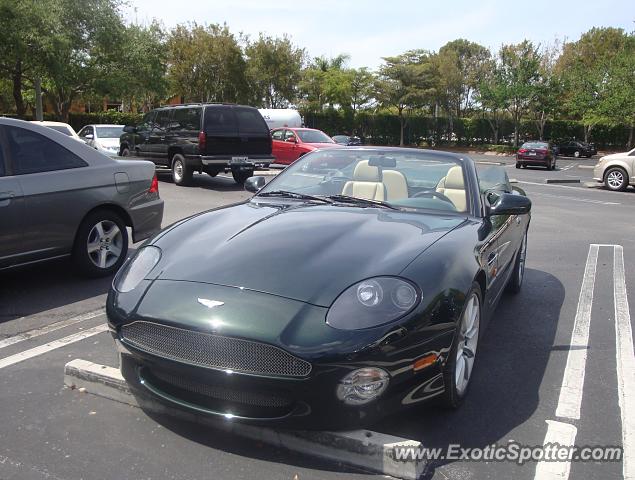 Aston Martin DB7 spotted in North Naples, Florida