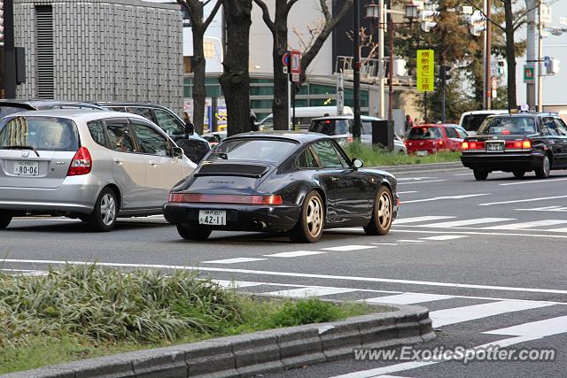 Porsche 911 spotted in Osaka, Japan