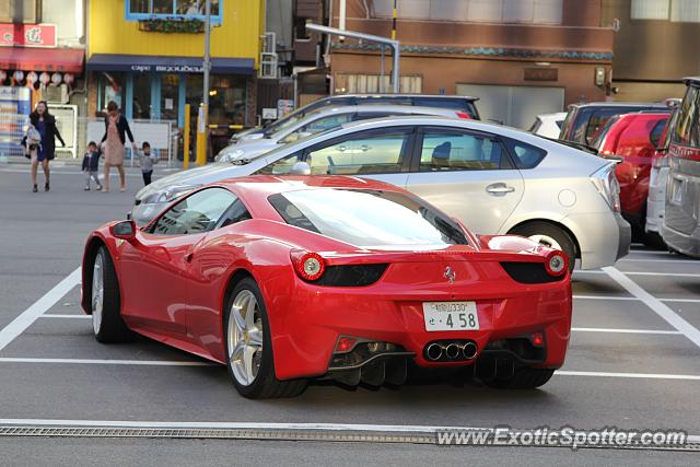 Ferrari 458 Italia spotted in Osaka, Japan