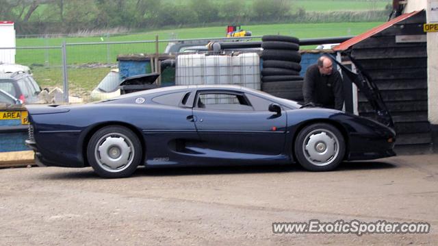 Jaguar XJ220 spotted in Suffolk, United Kingdom
