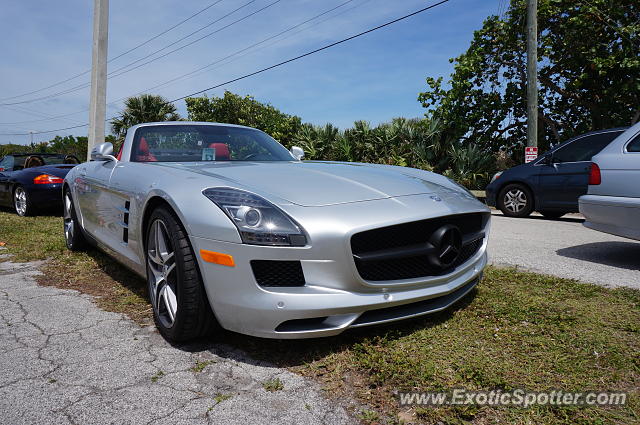 Mercedes SLS AMG spotted in Stuart, Florida