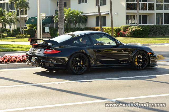 Porsche 911 GT2 spotted in Bal Harbour, Florida