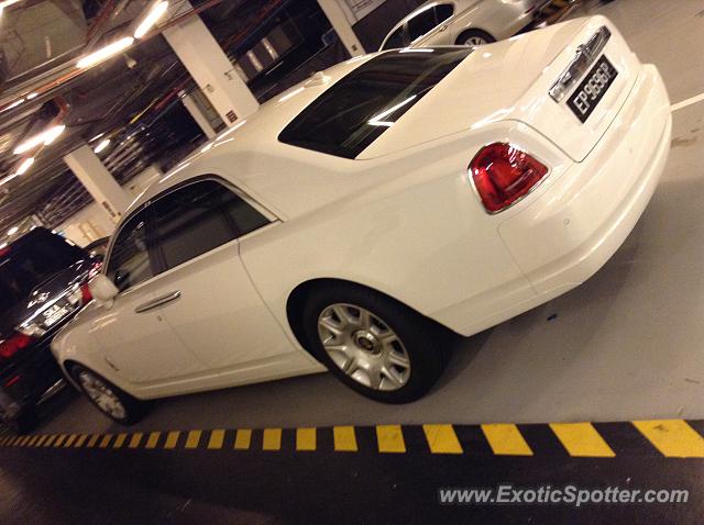 Rolls Royce Ghost spotted in Singapore, Singapore