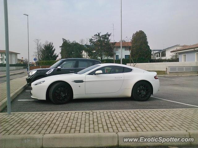 Aston Martin Vantage spotted in Pordenone, Italy