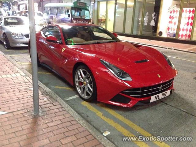 Ferrari F12 spotted in Hong Kong, China