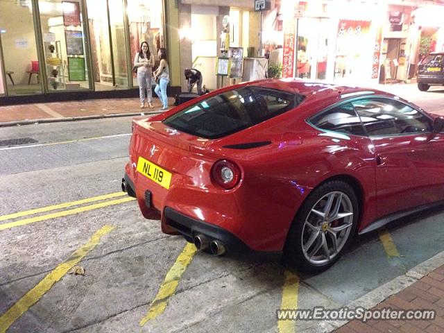 Ferrari F12 spotted in Hong Kong, China