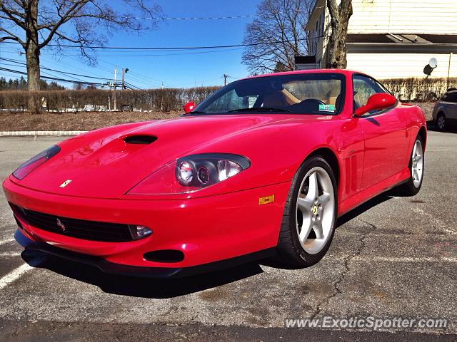 Ferrari 550 spotted in Bernardsville, New Jersey