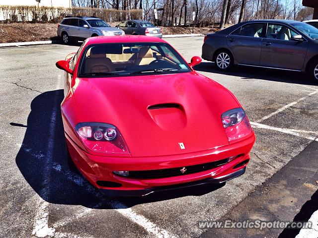 Ferrari 550 spotted in Bernardsville, New Jersey