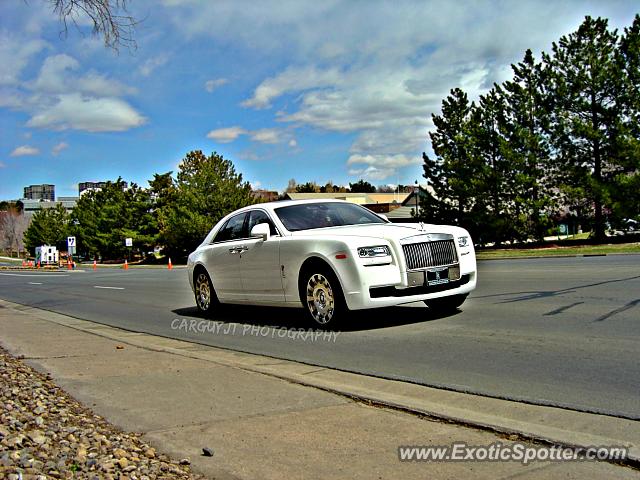 Rolls Royce Ghost spotted in Greenwood, Colorado