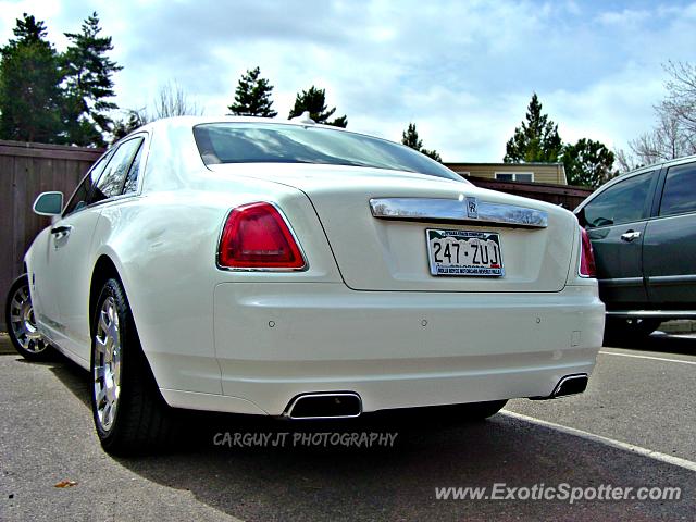 Rolls Royce Ghost spotted in Greenwood, Colorado