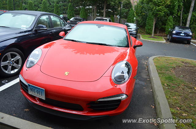 Porsche 911 spotted in New Canaan, Connecticut