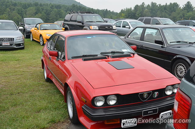 Alfa Romeo Montreal spotted in Lakeville, Connecticut