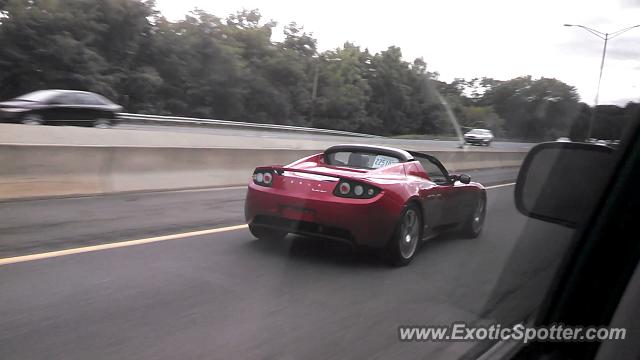 Tesla Roadster spotted in Danbury, Connecticut