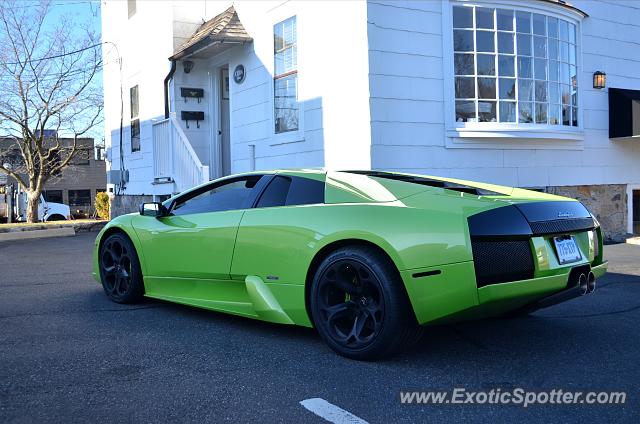 Lamborghini Murcielago spotted in New Canaan, Connecticut