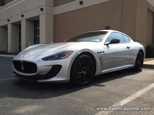 Maserati GranTurismo spotted in Indianapolis, Indiana