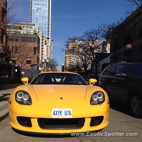 Porsche Carrera GT spotted in Toronto, Canada