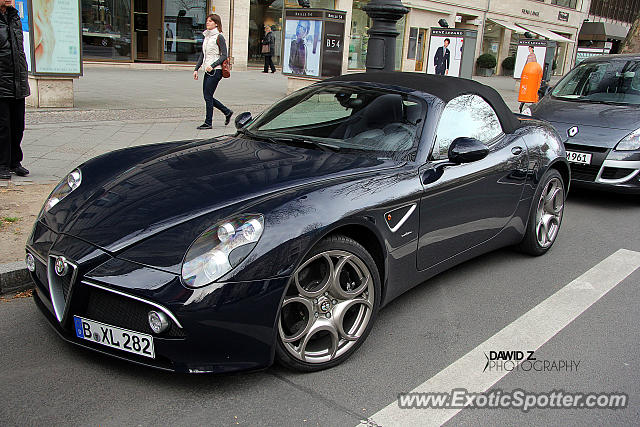 Alfa Romeo 8C spotted in Berlin, Germany