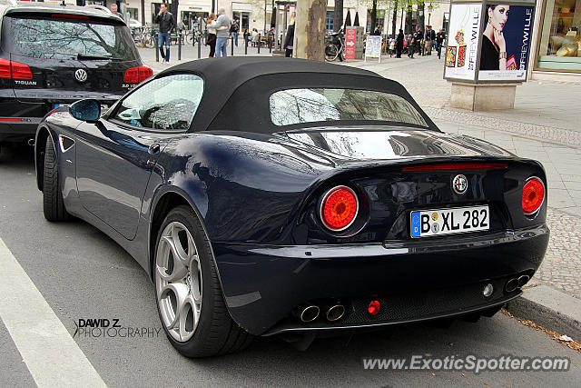 Alfa Romeo 8C spotted in Berlin, Germany