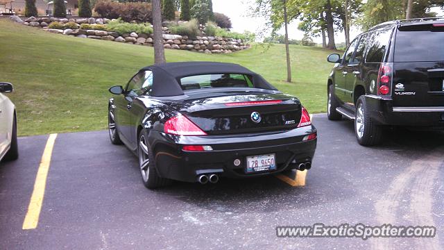 BMW M6 spotted in Fontana, Wisconsin