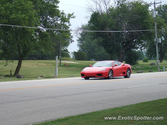 Ferrari 360 Modena spotted in Elkhart Lake, Wisconsin