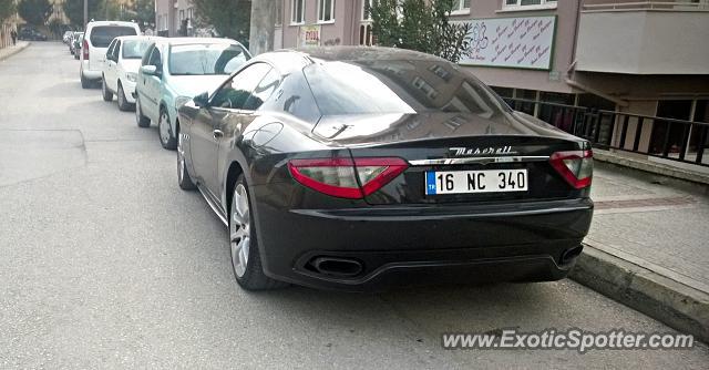 Maserati GranTurismo spotted in Bursa, Turkey