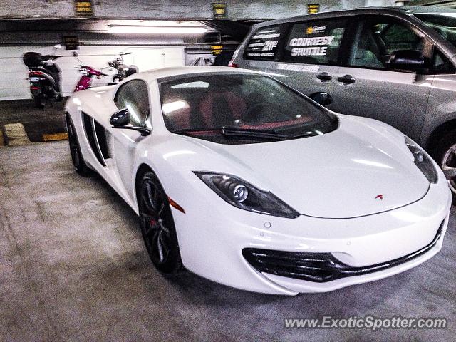 Mclaren MP4-12C spotted in New York city, New York