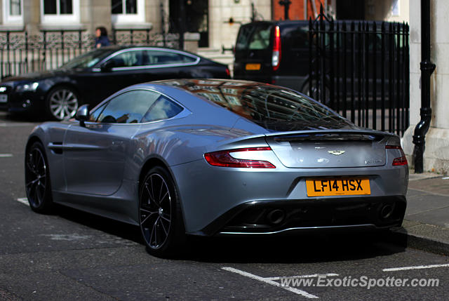 Aston Martin Vanquish spotted in London, United Kingdom