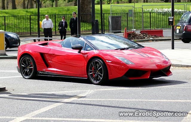Lamborghini Gallardo spotted in London, United Kingdom