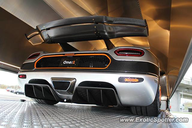 Koenigsegg Agera R spotted in Copenhagen, Denmark