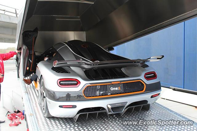 Koenigsegg Agera R spotted in Copenhagen, Denmark