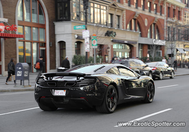 Mclaren MP4-12C spotted in Boston, Massachusetts